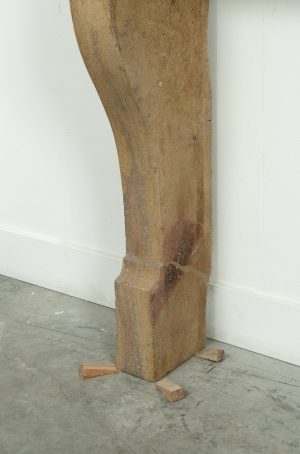 French Limestone Fireplace Mantel