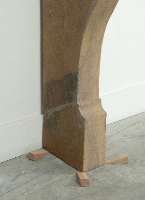 French Limestone Fireplace Mantel