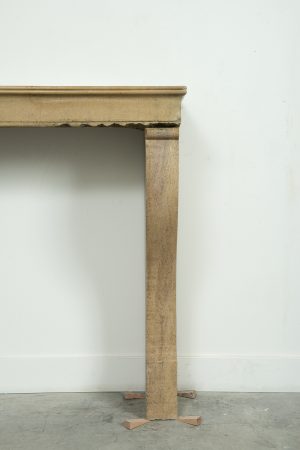 French Limestone Fireplace Mantel