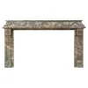 Rare 18th-Century Dutch Marble Fireplace Mantel