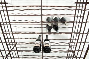 Antique Lockable Winerack