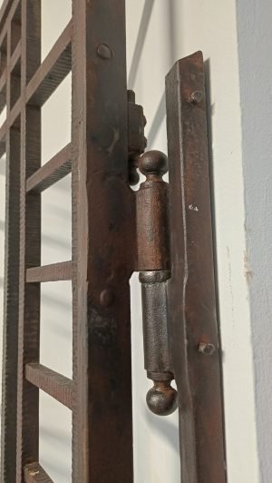 Art Deco Wrought Iron Gate