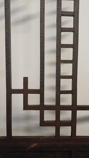Art Deco Wrought Iron Gate