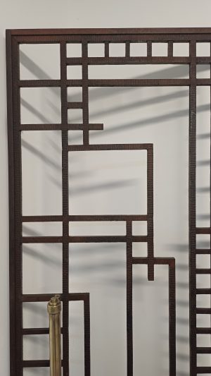 Art Deco Wrought Iron Gate