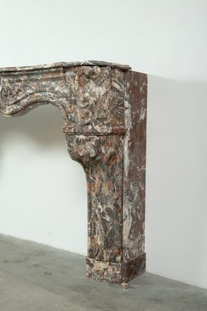 Unique 18th-century Dutch fireplace mantel