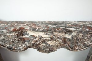 Unique 18th-century Dutch fireplace mantel