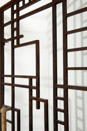 Art Deco Wrought Iron Gate
