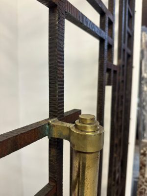Art Deco Wrought Iron Gate